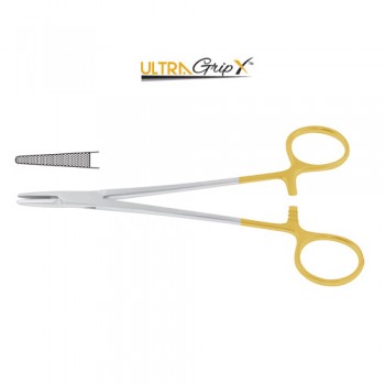 UltraGripX™ TC Crile-Wood Needle Holder Stainless Steel, 18 cm - 7"